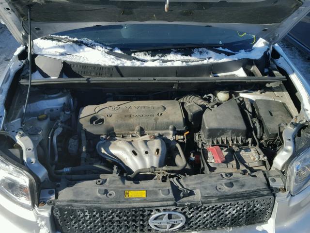 JTLZE4FE4B1139908 - 2011 TOYOTA SCION XB SILVER photo 7