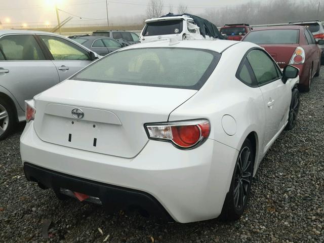 JF1ZNAA10F9701282 - 2015 TOYOTA SCION FR-S თეთრი ფოტო 4