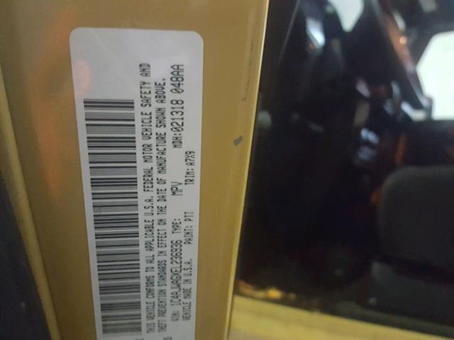 1C4AJWAGXEL236936 - 2014 JEEP WRANGLER S Qəhvəyi foto 10