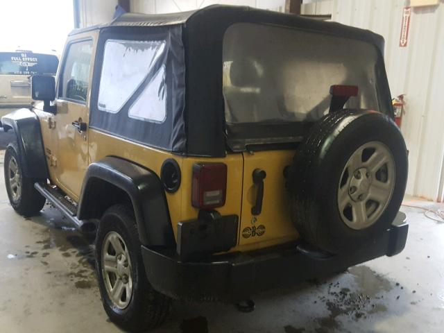 1C4AJWAGXEL236936 - 2014 JEEP WRANGLER S Qəhvəyi foto 3