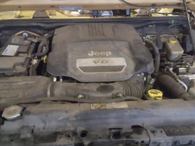 1C4AJWAGXEL236936 - 2014 JEEP WRANGLER S Qəhvəyi foto 7