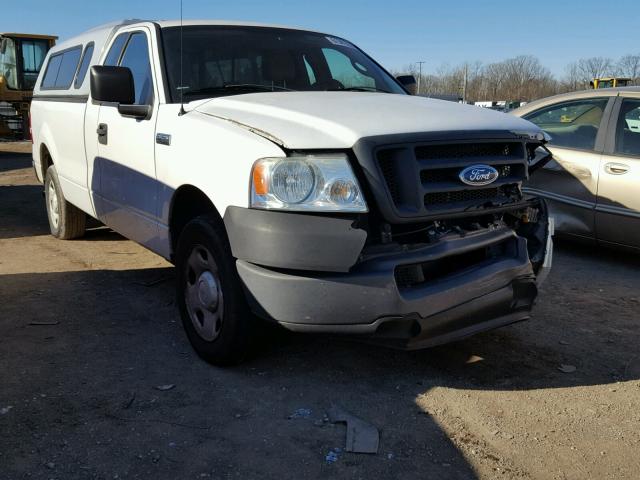 1FTRF12295NB64898 - 2005 FORD F150 WHITE photo 1