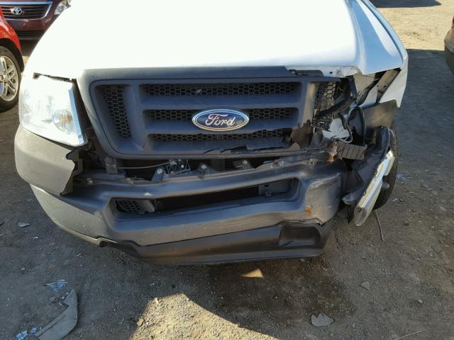 1FTRF12295NB64898 - 2005 FORD F150 WHITE photo 7