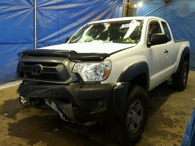 5TFUX4EN6FX034565 - 2015 TOYOTA TACOMA ACC WHITE photo 2