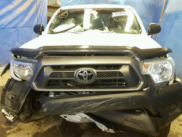 5TFUX4EN6FX034565 - 2015 TOYOTA TACOMA ACC WHITE photo 9