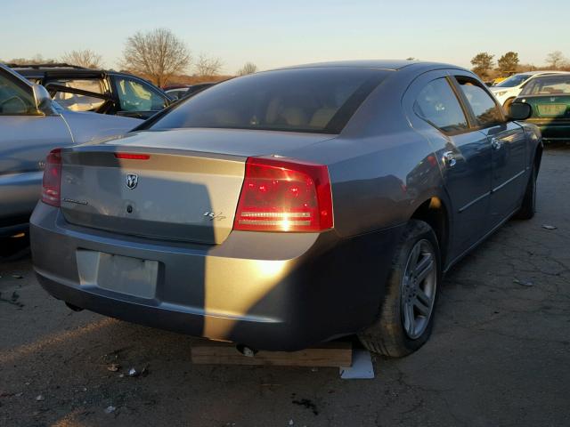 2B3KA53H56H227257 - 2006 DODGE CHARGER R/ GRAY photo 4