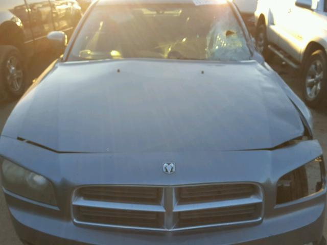 2B3KA53H56H227257 - 2006 DODGE CHARGER R/ GRAY photo 7