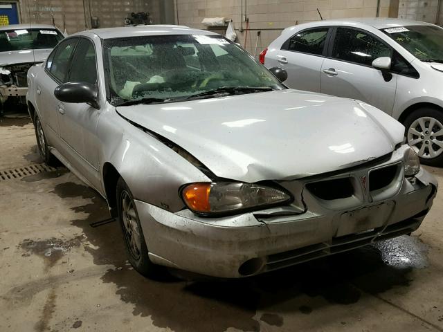 1G2NF52E54M503732 - 2004 PONTIAC GRAND AM S SILVER photo 1