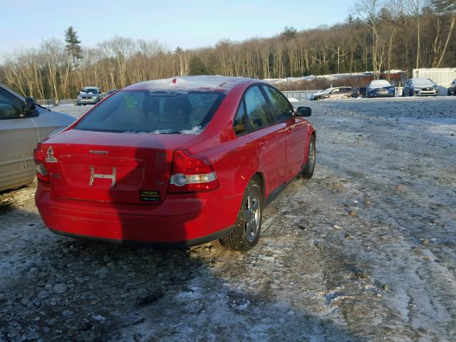 YV1MS382062155089 - 2006 VOLVO S40 2.4I RED photo 4