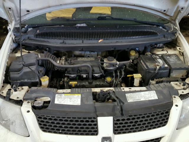 1B4GP24362B579297 - 2002 DODGE GRAND CARA WHITE photo 7