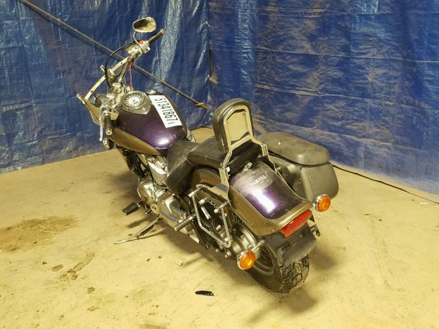 JYAVP11E01A017163 - 2001 YAMAHA XVS1100 PURPLE photo 3