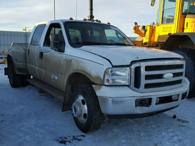 1FTWW33P05ED13868 - 2005 FORD F350 SUPER WHITE photo 1