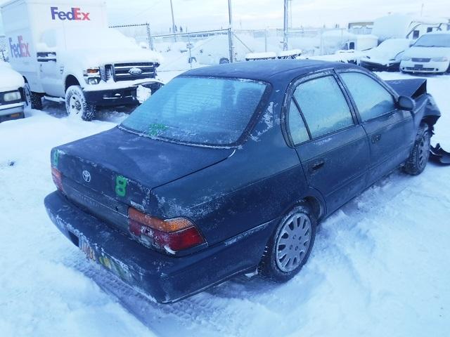 1NXAE04E6PZ024796 - 1993 TOYOTA COROLLA GREEN photo 4