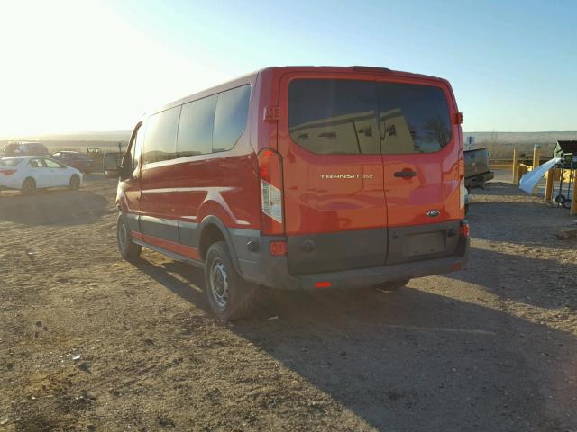 1FBZX2ZM4GKB33805 - 2016 FORD TRANSIT T- RED photo 3
