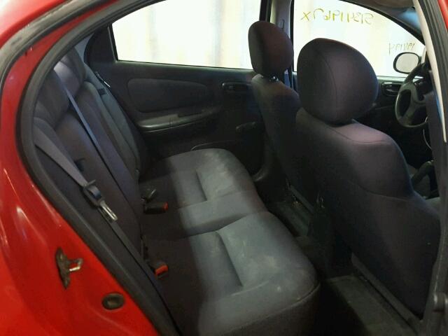 1B3ES26CX3D194242 - 2003 DODGE NEON SE RED photo 6