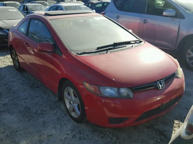 2HGFG12807H568982 - 2007 HONDA CIVIC EX 红色 照片 1