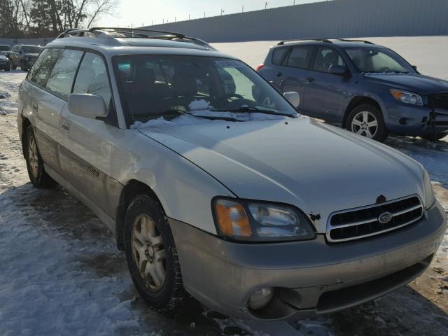 4S3BH686527625078 - 2002 SUBARU LEGACY OUT WHITE photo 1