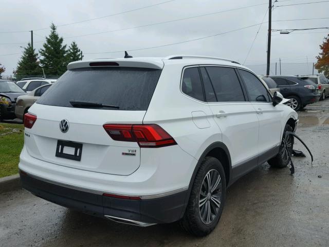 3VV4B7AXXJM014164 - 2018 VOLKSWAGEN TIGUAN SEL WHITE photo 4