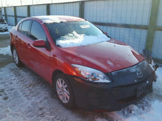 JM1BL1VP0D1778049 - 2013 MAZDA 3 I RED photo 1