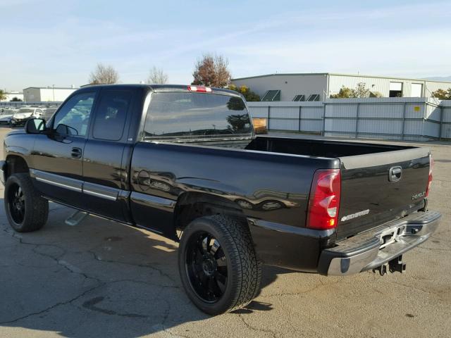 2GCEC19T231125381 - 2003 CHEVROLET SILVERADO BLACK photo 3