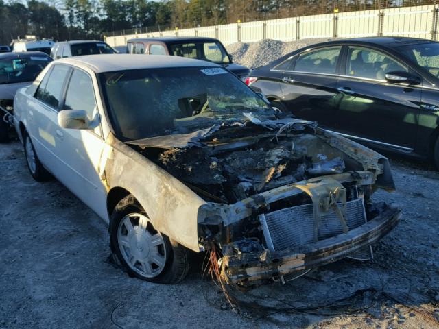 1G6KD54Y35U128536 - 2005 CADILLAC DEVILLE WHITE photo 1