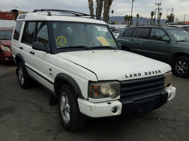 SALTW16463A824989 - 2003 LAND ROVER DISCOVERY WHITE photo 1