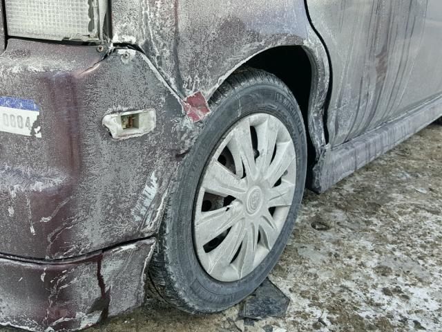 JTLKT324754004598 - 2005 TOYOTA SCION XB 勃艮第红 照片 9