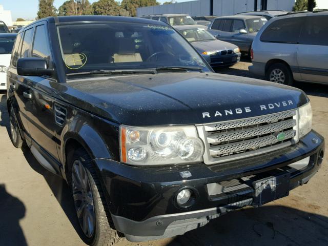 SALSF25477A117148 - 2007 LAND ROVER RANGE ROVE BLACK photo 1