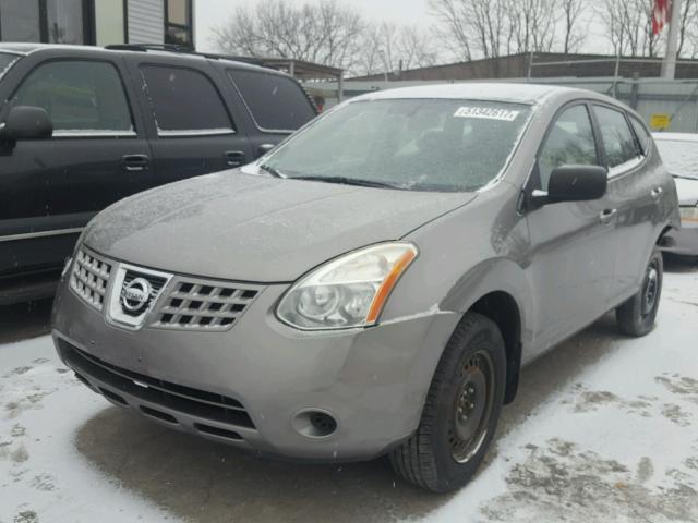 JN8AS58V18W141586 - 2008 NISSAN ROGUE S GRAY photo 2