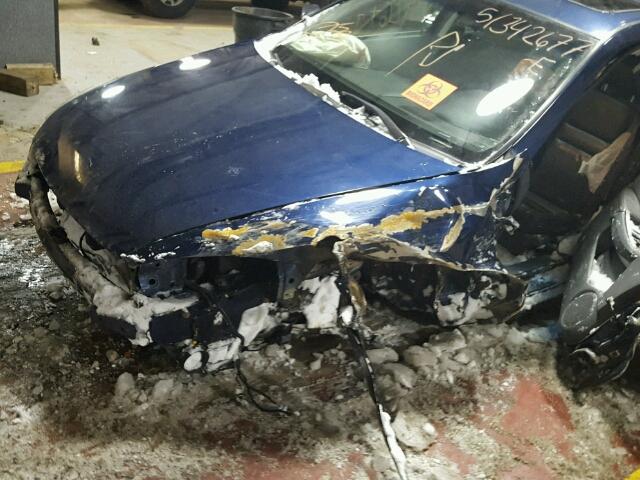 1HGCM66575A035502 - 2005 HONDA ACCORD EX BLUE photo 9