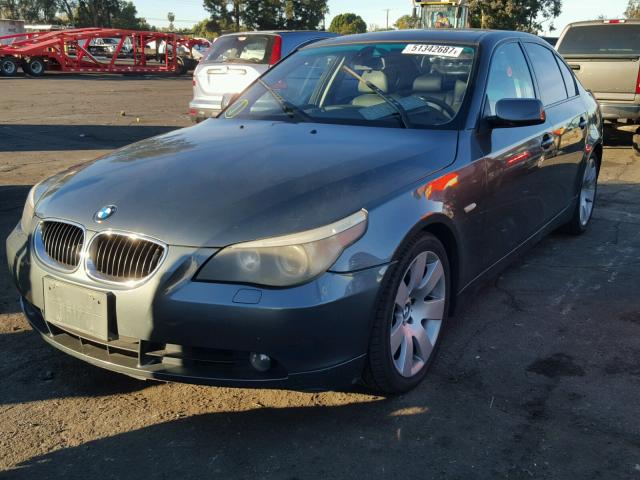 WBANA73564B059967 - 2004 BMW 530 I CHARCOAL photo 2