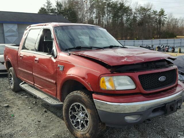 1FTRW08L61KC42446 - 2001 FORD F150 SUPER RED photo 10