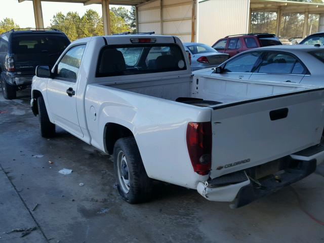 1GCCSBF91B8123271 - 2011 CHEVROLET COLORADO WHITE photo 3