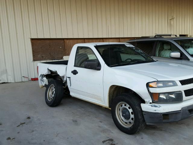 1GCCSBF91B8123271 - 2011 CHEVROLET COLORADO WHITE photo 9