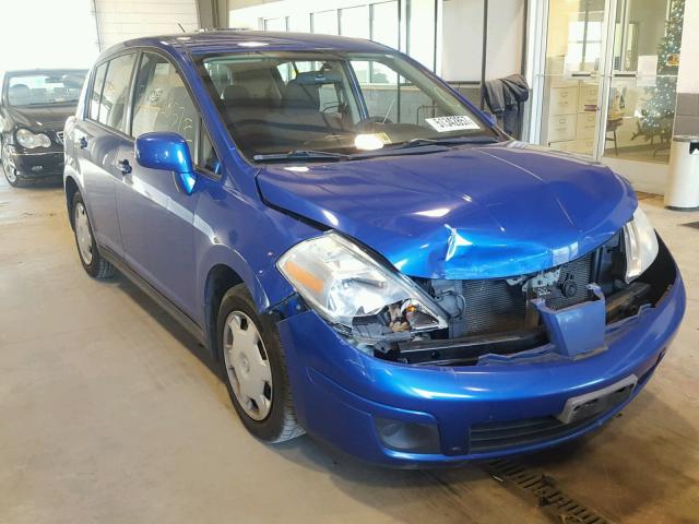 3N1BC13EX9L392808 - 2009 NISSAN VERSA S BLUE photo 1