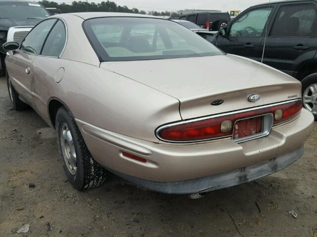 1G4GD2215W4707774 - 1998 BUICK RIVIERA TAN photo 3