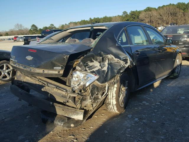 2G1WB57K191187820 - 2009 CHEVROLET IMPALA LS BLACK photo 4