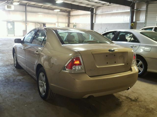 3FAFP07176R244778 - 2006 FORD FUSION SE GOLD photo 3