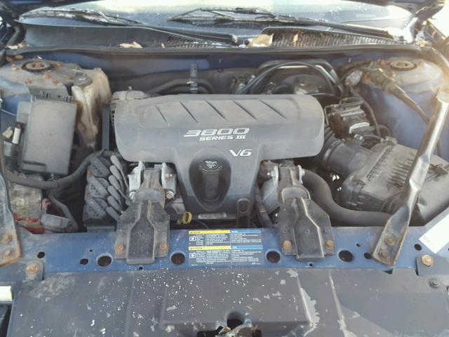 2G4WD562451252510 - 2005 BUICK LACROSSE C BLUE photo 7