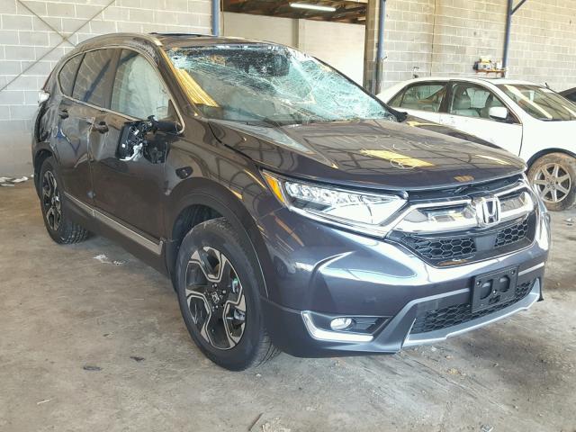 5J6RW1H97HL016196 - 2017 HONDA CR-V TOURI BLACK photo 1