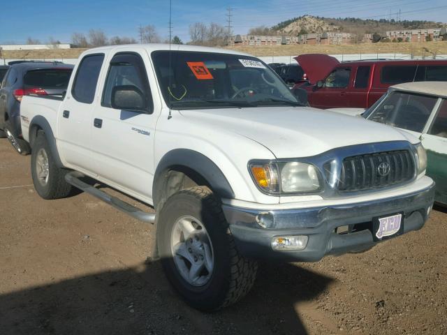 5TEGN92N44Z366014 - 2004 TOYOTA TACOMA DOU WHITE photo 1