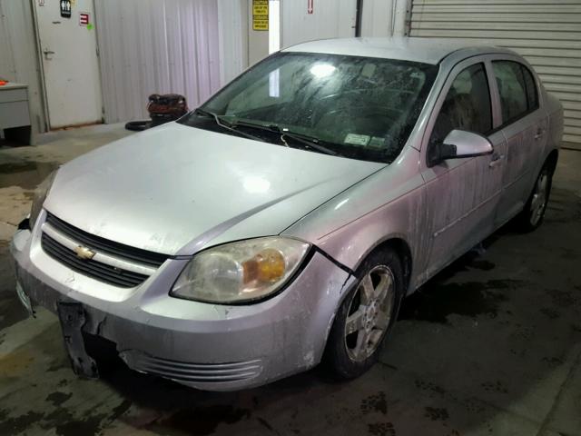 1G1AF5F56A7129803 - 2010 CHEVROLET COBALT 2LT SILVER photo 2