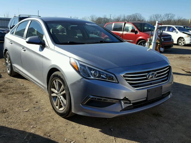 5NPE24AF6FH191168 - 2015 HYUNDAI SONATA SE SILVER photo 1