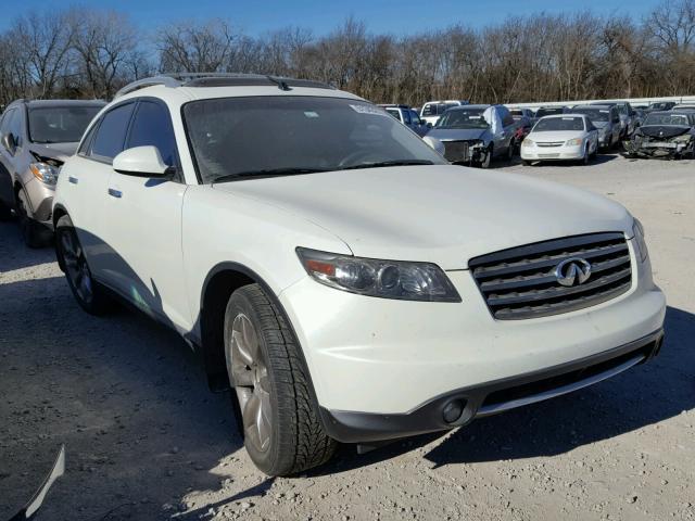 JNRAS08U38X101946 - 2008 INFINITI FX35 WHITE photo 1