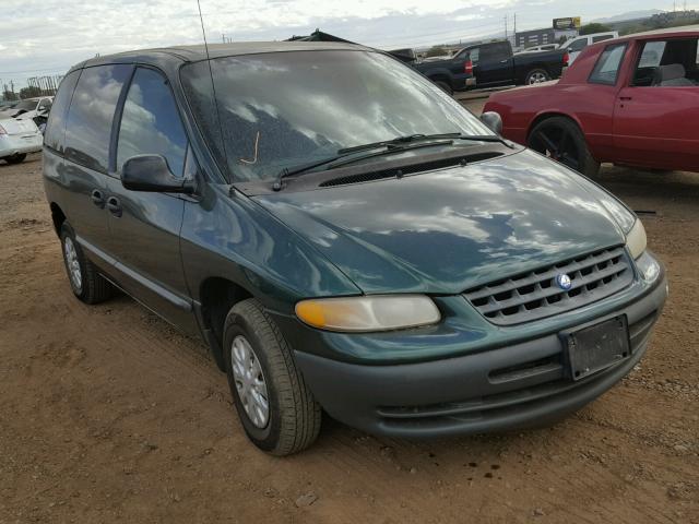 2P4FP2537XR465083 - 1999 PLYMOUTH VOYAGER GREEN photo 1