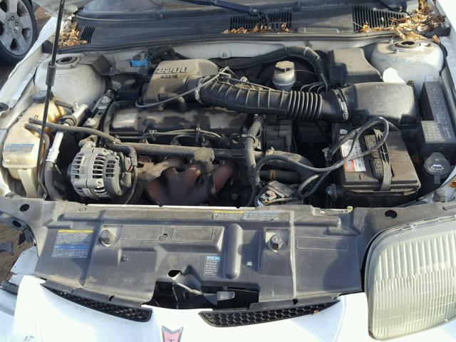 1G2JB124327341301 - 2002 PONTIAC SUNFIRE SE WHITE photo 7