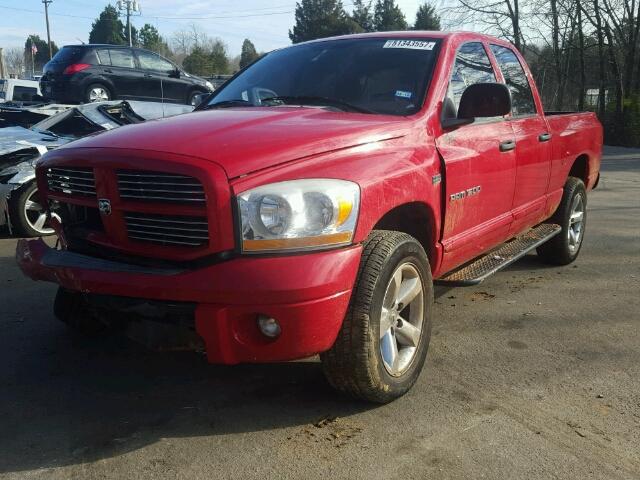 1D7HU18226S618930 - 2006 DODGE RAM 1500 S RED photo 2