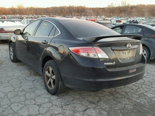 1YVHP81A595M47065 - 2009 MAZDA 6 I BLACK photo 3