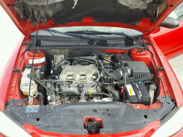1G2NF52E63C251963 - 2003 PONTIAC GRAND AM S RED photo 7