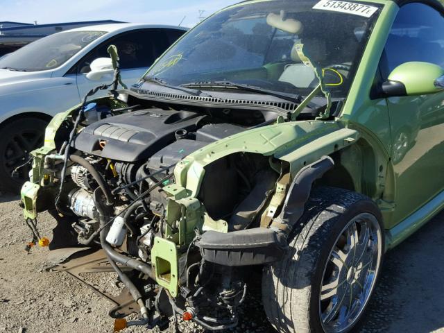 3VWCM31Y24M318399 - 2004 VOLKSWAGEN NEW BEETLE 绿色 照片 9